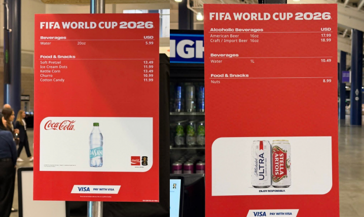 HIT! Tyle KOSZTUJE WODA w strefie na MŚ 2026! O.o